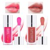 Reddhoon 2Pcs Lip Oil, Hydrating Lip Glow Oil, Transparent Lip Balm, Long Lasting Nourishing Non-sticky Lip Oil Tinted for Lip Care and Dry Lips (012#+015#)