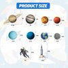 WEEPA 30 Pcs Space Themed Party Decorations Solar System Hanging Swirl Decorations Outer Space Party Supplies for Kids Galaxy Birthday Party favors Science Classroom Decor