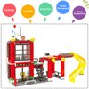 Liberty Imports STEM Building Blocks Sets, Compatible Model Building Toys Gift for Boys Age 6-12 (Fire Rescue)