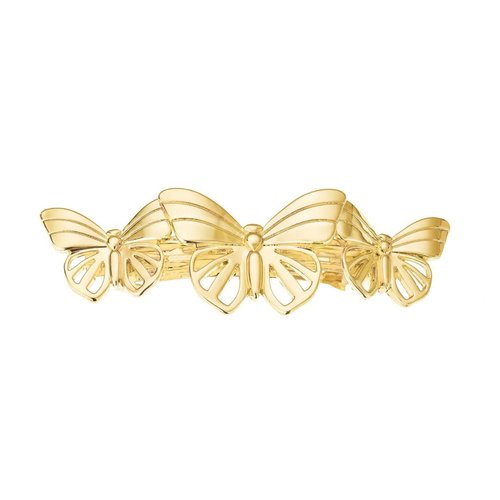 Ettika Gold Hair Clips. Hair Barrettes for Women, Butterfly Darling. Gold Tone Plated, Barrettes for Women. Hair Accessories