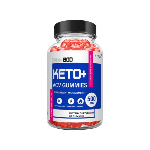 kivus Keto BOD Gummies - Keto BOD Keto Apple Cider Vinegar Gummies (Single, 60 Gummies)