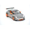 KiNSMART Porsche 911 GT3 RS SetOf4 1:36 Scale 5" Die Cast Model Toy Super Sports Car White/Orange/Silver/Black