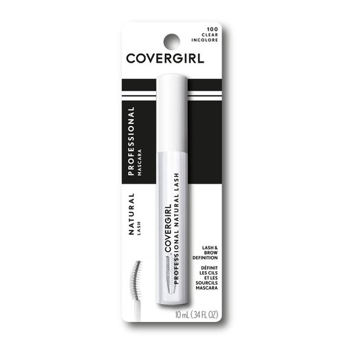 Covergirl Professional Natural Lash Mascara, Clear, 0.34 Ounce