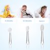Baby Toothbrush Heads Compatible with Seago SG-513/SG-977/EK6, Compatible with Dada-Tech-BB1/977/K6, Compatible with Brush-Baby WildOnes/KIDZSONIC(8-18 Month)