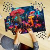 1000 Pieces Puzzle for Adults-Mushrooms Puzzle-Wooden Puzzle Highlights The Wonder and Fascination of The Mushrooms World-Thick, Sturdy Pieces Challenging Family Activity Great Gift Idea,29 x 20 in