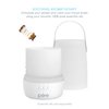 Pure Enrichment PureSpa Zen Cordless Essential Oil Diffuser & Light - Portable Travel-Friendly Aroma Diffuser Lasts 7.5 Hrs, Optional Mood Light, 2 Mist Settings, Optional Timer, & Auto Shut-Off