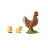 Schleich Farm World, Farm Animal Gifts for Kids, Chicken Coop Farm Playset with Animal Figurines 8-piece set, Ages 3+