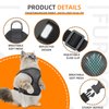 AirTag Cat Harness and Leash for Walking, Integrated Cat Vest with 100% Waterproof Air Tag Holder, Escape Proof Reflective Adjustable Vest Harnesses with Apple Air Tag Case for Cats, Kittens, Puppies