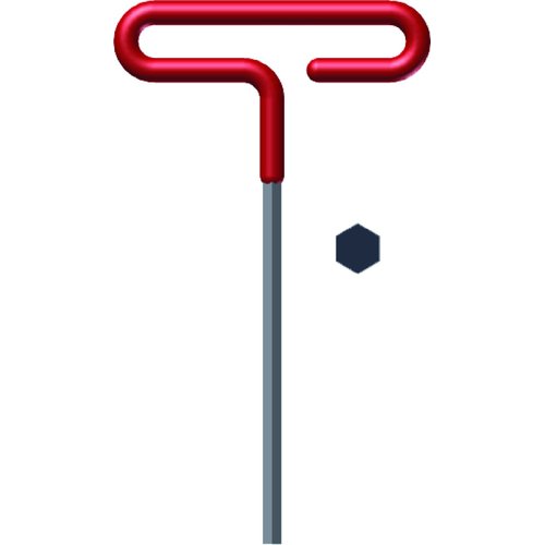 EKLIND 51612 3/16 Inch Cushion Grip Hex T-Handle T-Key allen wrench