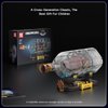 Mould King Ship in a Bottle Building Blocks, Collectible Ann Queens Revenge Pirate Ship in a Bottle, Pirate Ship Model Kit Building Toys Ship Building Kits for Adults and Kids Aged 8+ (885 PCS)