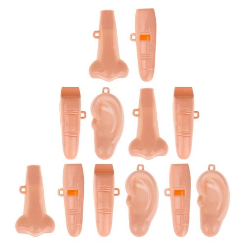 Kisangel Kids Kids Lip Whistles 24Pcs Whistles Ear Nose Finger Whistle Plastic Noise Maker Party Whistles for Kids Birthday Party Favors Goodie Bag Fillers Childrens Stocking Stuffers