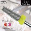 C & I 5 in 1 Nail Drill Bit, Slim Edition, Professional Manicure Drills for Electric Nail Drill Machine (Extra Fine -XF)