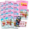 Dolls LOL Coloring Book Party Favor Packs ~ Bundle of 12 LOL Grab n Go Play Packs Filled with Stickers and Mini Coloring Books with Bonus Puffy Stickers (LOL Party Supplies)