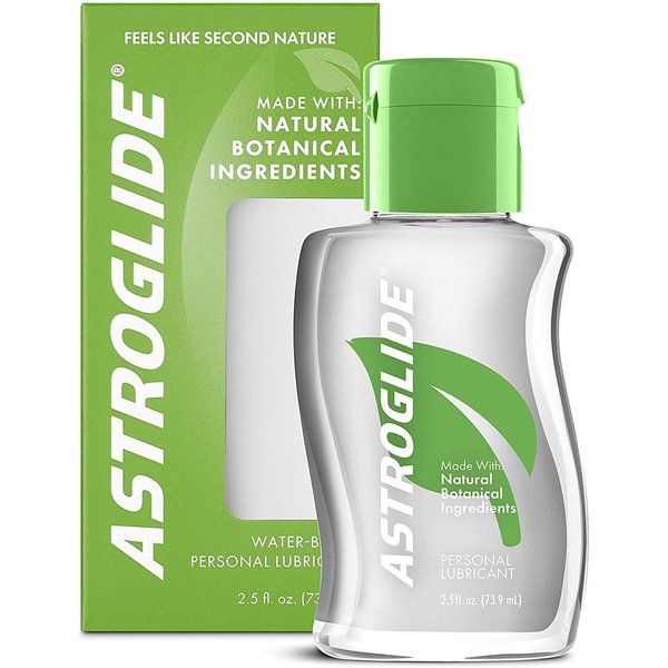 Astroglide Natural Feel Liquid, Water Based Personal Lubricant, 2.5 oz.