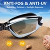 ALLPAIPAI Swim Goggles - Swimming Goggles,Pack of 2 Professional Anti Fog No Leaking UV Protection Wide View Swim Goggles for Women Men Adult Youth Kids