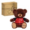 HBCyoU Clark 10-inch Snuggly Letterman Teddy Bear, Graduation Gifts, Stuffed Animals and Toys for Kids Ages 3+