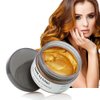 Gold Hair Color Wax, Washable Instant Hair Dye Cream for DIY Hairstyles, Halloween Party (Upgraded)
