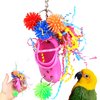 Bonka Bird Toys 1926 Shoozy Shred Bird Toy Parrot Craft cage Cages Cockatiels Budgies parrotlets