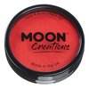 Pro Face & Body Paint Cake Pots by Moon Creations - Bright Red - Professional Water Based Face Paint Makeup for Adults, Kids - 1.26oz