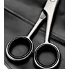 RUVANTI Round Headed Nose Hair Scissors/Safety Scissors for Kids & Infants 5.2" Stainless Steel Baby Scissors/Baby Nail Scissors.Facial Hair Scissors/Beard Trimming Scissor/Mustache Scissor.