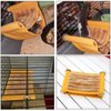 Warm Hamster Hammock House Mouse Rat Hanging Swing Bed Guinea Pig Cage Bedding Small Pet Animal Double Layer Cage Tent Hut Nest for Winter Mouse Rat Hamster Play Sleep
