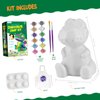 Paint Your Own Dinosaur Lamp Kit, Art Supplies Arts & Crafts Kit, Painting kit for Kids 6-12, Dinosaur Toys for Boys Girls and Kids, Girls Boy Birthday Christmas Gift Ages 3 4 5 6 7 8 9 10 11 12+