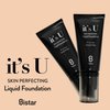 Sistar it's U Skin Perfecting Liquid Foundation Medium Coverage Buildable Weightless Longwearing Blendable 35 g / 1.23 oz. (Golden Beige)