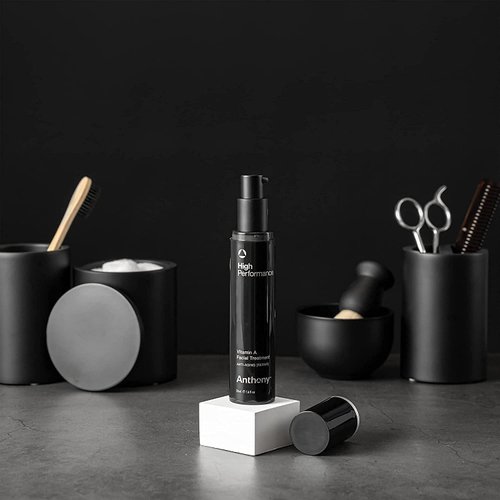 Anthony Retinol Cream for Face: High Performance Retinol Anti Wrinkle Face Cream – Anti Aging Facial Treatment Moisturizer; Vitamin A, Shea Butter & Squalane, Preserves Youthful Skin 1.6 Fl Oz 2 Pack