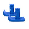 Top Glide Flexfit Caps - Walker Ski-Glides (Pair) - (Fits 7/8" - 1 1/8") - Blue