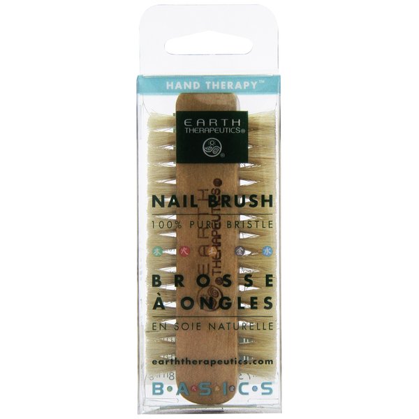 Earth Therapeutics Genuine Bristle Nail Brush