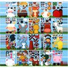 100 Pcs Make a Farm Animal Stickers Sheets Farm Themed Birthday Party Favors Supplies Barnyard Birthday Party Supplies Farm Animal Party Favor for Kids DIY Art and Craft Projects Class Rewards