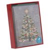 Papyrus Christmas Cards Boxed with Envelopes, Joyful Holiday, Festive Christmas Tree (14-Count)
