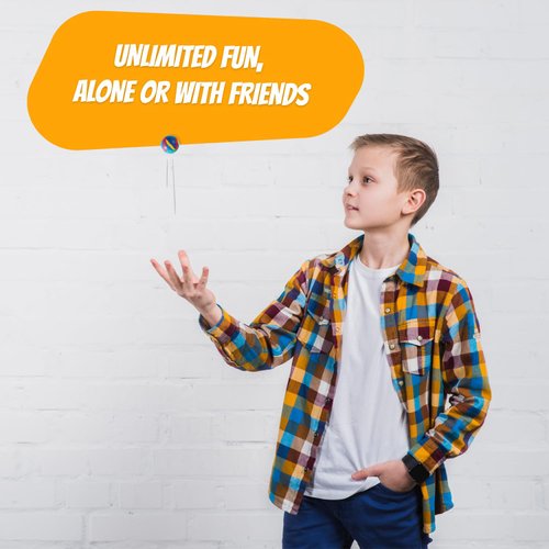 Kleintober Premium Bouncy Ball Set I with Game Ideas I 9 Medium Sized 1.37inch Bouncy Balls I Children's Birthday Party I Jump Ball I Bouncy Balls I Kids Party Favors