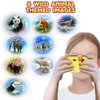 ArtCreativity 2 in 1 Viewfinder Camera with Projector, Set of 12, Battery Operated Projectors with Wild Animal Slides, Great Safari Party Favors, Zoo Party Supplies, & Wild One Party Favors for Kids