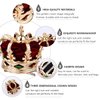 SEWACC Mini Crown Queen Hair Clip Mini Hairpin Three-Dimensional Crown Headdress Halloween Party Queen Hair Accessory