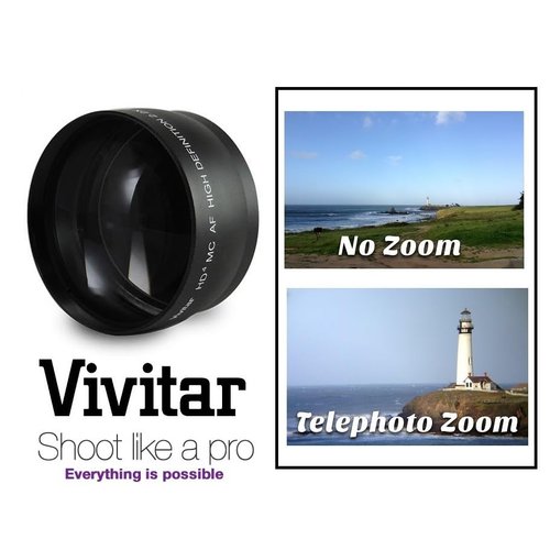 Hi Definition 2.2X Telephoto Lens for Sony FDR-AX33