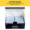 bindrz 1000 Trading Card Sleeves - 45 Micron Thick - 66 x 92mm | High Clarity Classic Penny Sleeves for TCG MTG and Sports Cards (1000 Sleeves)