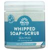 Pacha Sea Mud Whipped Soap Scrub, Luxurious Body Wash and Scrub for a Nourishing & Relaxing Head to Toe Cleanse, 8 oz