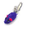 Kats'N Us Sisal Mouse Cat Toy Rabbit Fur Tail - 3 pk
