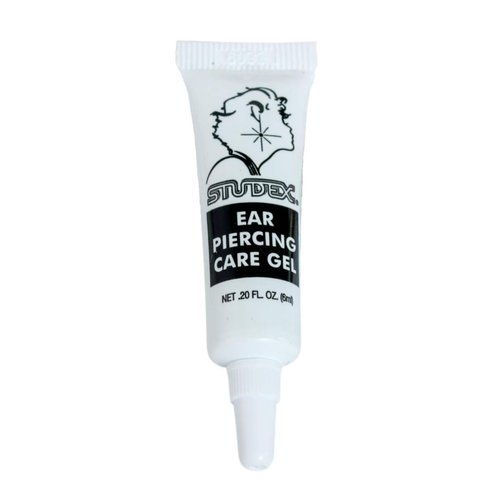 Studex Ear Piercing Care Gel – Ear Piercing Aftercare Gel with Soothing Aloe Extract to Protect Skin & Promote Recovery, Safe for Sensitive Skin (.20 Fl Oz)