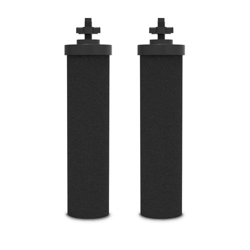 Water Filter Replacement for Berkey Water Filter, 2 Activated Carbon Filters Compatible with Purifiers Berkey Gravity Water Filter System, Pack of 2