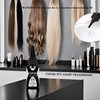 V Light Hair Extensions Glue Tool,V Light Extensions Transparent Glue,Waterproof Speed Dry for Professional Hairdresser Extensions 1.06fl.oz