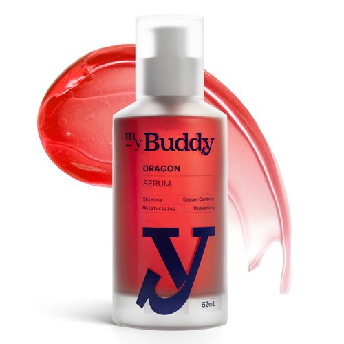 myBuddy Dragon Blood Serum Brightening Serum for Men Made by Korean Skin Care Quality | 78% Daemonorops Draco better than Vitamin C & E | 6% Glycerin for Men Skin Moisturize Kit | 1.7oz