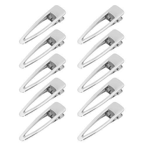 20PCS Silver Metal Duckbill Hair clips for Women Thin Hair,Diy Anti-slip Styling Barrettes for Thick hair,No Crease Duck Billed Hair Clip for Girls (Basic model 1)