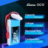 Gens ace 11.1V 450mAh 3S 25C LiPo Battery Pack with JST Plug for Blade Torrent 110 Baby Hawk Micro 2 E-Flite Blade 180 CFX Micro FPV Racing Drone Quadcopter RC Car Heli Airplane Boat Truck