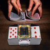 S SUNSBELL Automatic Card Shuffler for Five Crowns Card Game, Battery Operated Poker Shuffling Machine, Poker Card Shuffler, Card Shuffler 4 Deck Automatic for Poker, Blackjack