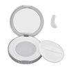 3g Empty Refillable Loose Powder Box, Plastic Loose Powder Compact Container with Powder Puff and Mirror Portable Mini Makeup Loose Powder Puff Box Case Container Holder
