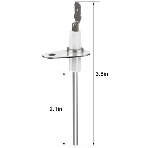 0130f00010 Flame Sensor for Furnace for Goodman Furnace Igniter, Fit for Goodman Amana and Janitrol Furnace Flame Sensor, Replaces B11726-06 B11726-06 20488501 P1257002F P1257008F (2 Pack)