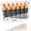 Magic Kiss Pack of 12 Color Changing Aloe Vera Lipstick set, MADE IN USA (Orange)