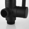 Evangeline Solid Brass Shower Diverter Valve G1/2" 3 Way Shower Arm Diverter (Black)